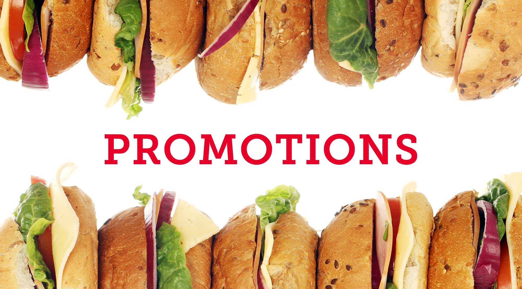 Promotions header